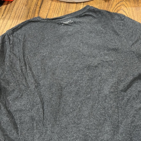 VERSACE MEDUSA EMBROIDERED LOGO SHIRT GRAY SIZE LARGE - Picture 5 of 7